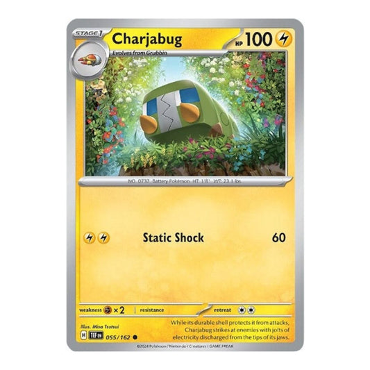 SV05: Temporal Forces (TEF) - Charjabug 055 162 (#055/162) (Near Mint)