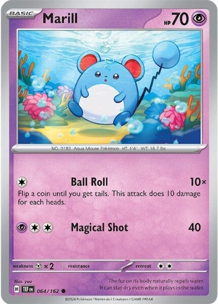 SV05: Temporal Forces (TEF) - Marill (#064/162, Common) ()