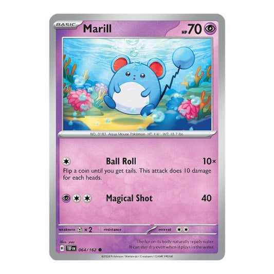 SV05: Temporal Forces (TEF) - Marill (#064/162) (Near Mint)