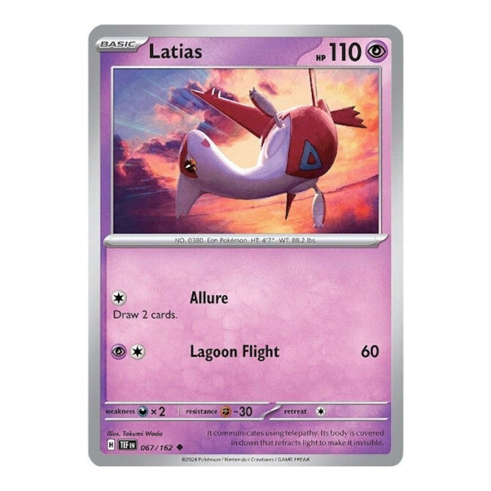 SV05: Temporal Forces (TEF) - Latias (#067/162) (Near Mint)
