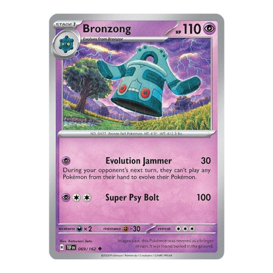 SV05: Temporal Forces (TEF) - Bronzong (#069/162) (Near Mint)
