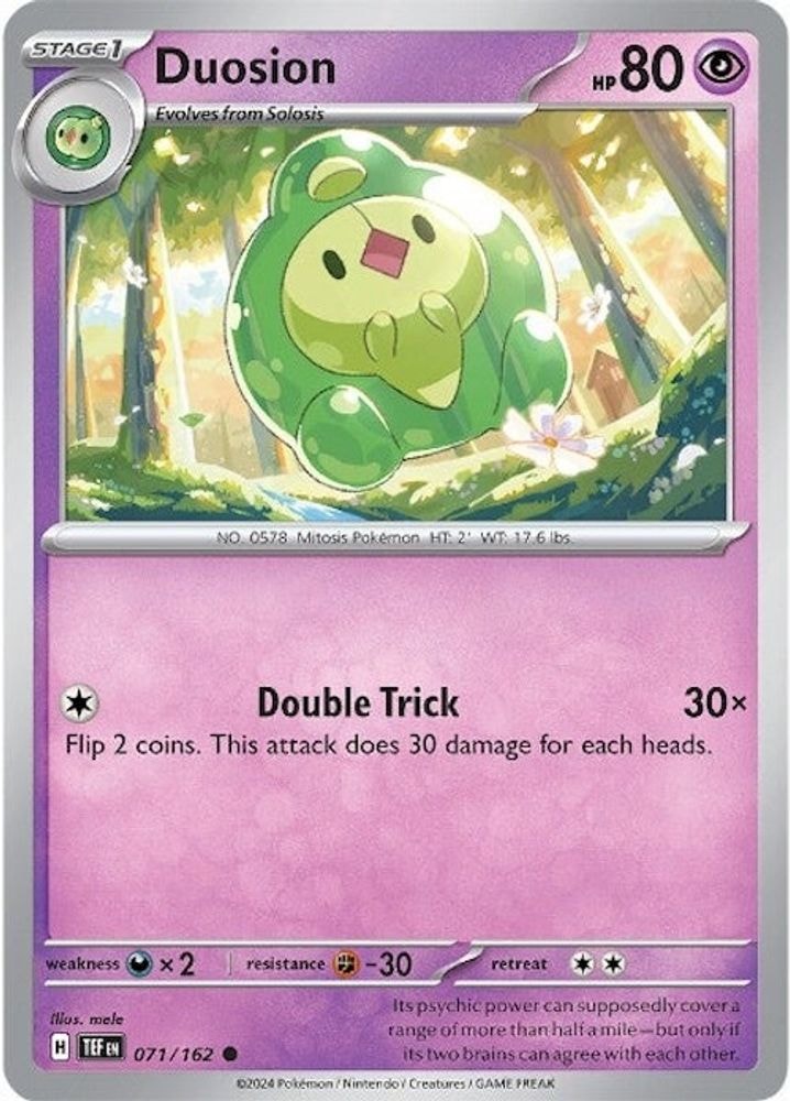 SV05: Temporal Forces (TEF) - Duosion (#071/162, Common)