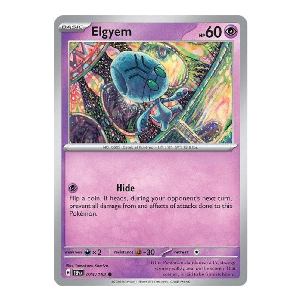 SV05: Temporal Forces (TEF) - Elgyem (#073/162) (Near Mint)