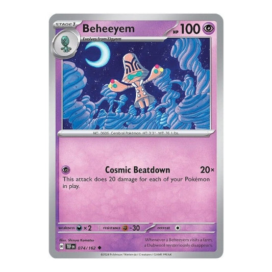 SV05: Temporal Forces (TEF) - Beheeyem (#074/162) (Near Mint)
