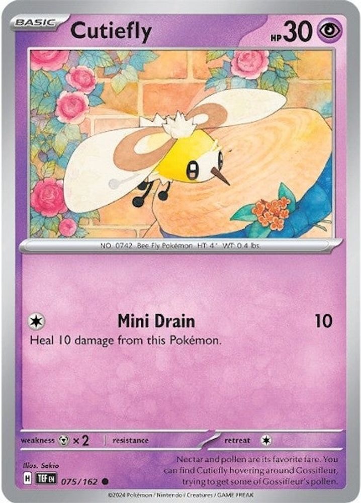 SV05: Temporal Forces (TEF) - Cutiefly - 075/162 (#075/162, Common) ()