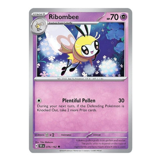 SV05: Temporal Forces (TEF) - Ribombee (#076/162) (Near Mint)