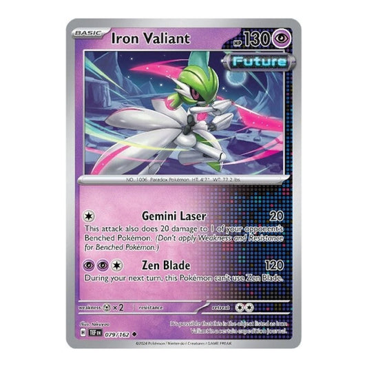 SV05: Temporal Forces (TEF) - Iron Valiant 079 162 (#079/162) (Near Mint)