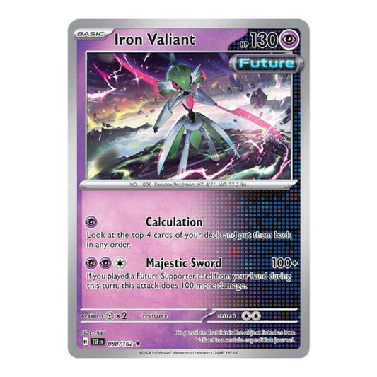 SV05: Temporal Forces (TEF) - Iron Valiant 080 162 (#080/162) (Near Mint)