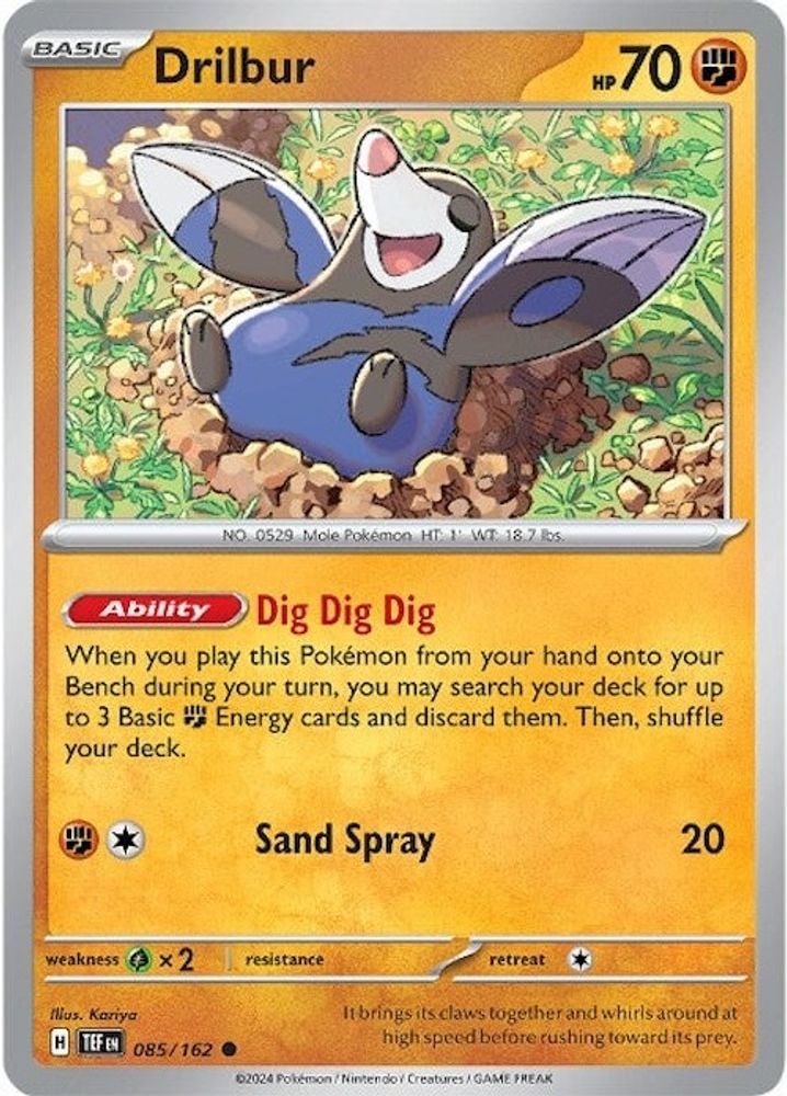 SV05: Temporal Forces (TEF) - Drilbur (#085/162, Common) ()