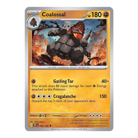 SV05: Temporal Forces (TEF) - Coalossal (#095/162) (Near Mint)