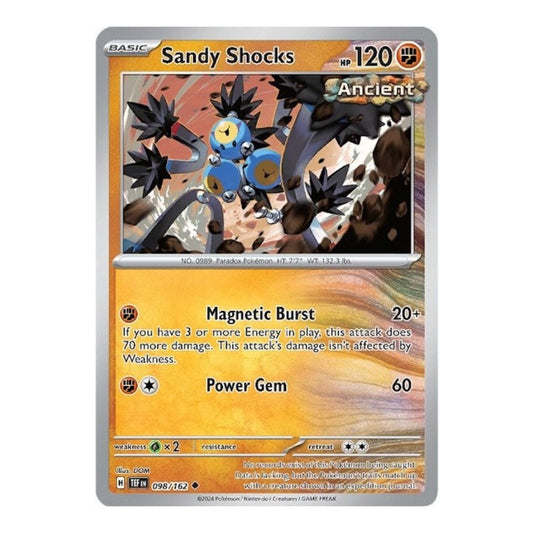 SV05: Temporal Forces (TEF) - Sandy Shocks (#098/162) (Near Mint)