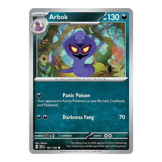 SV05: Temporal Forces (TEF) - Arbok 101 162 (#101/162)