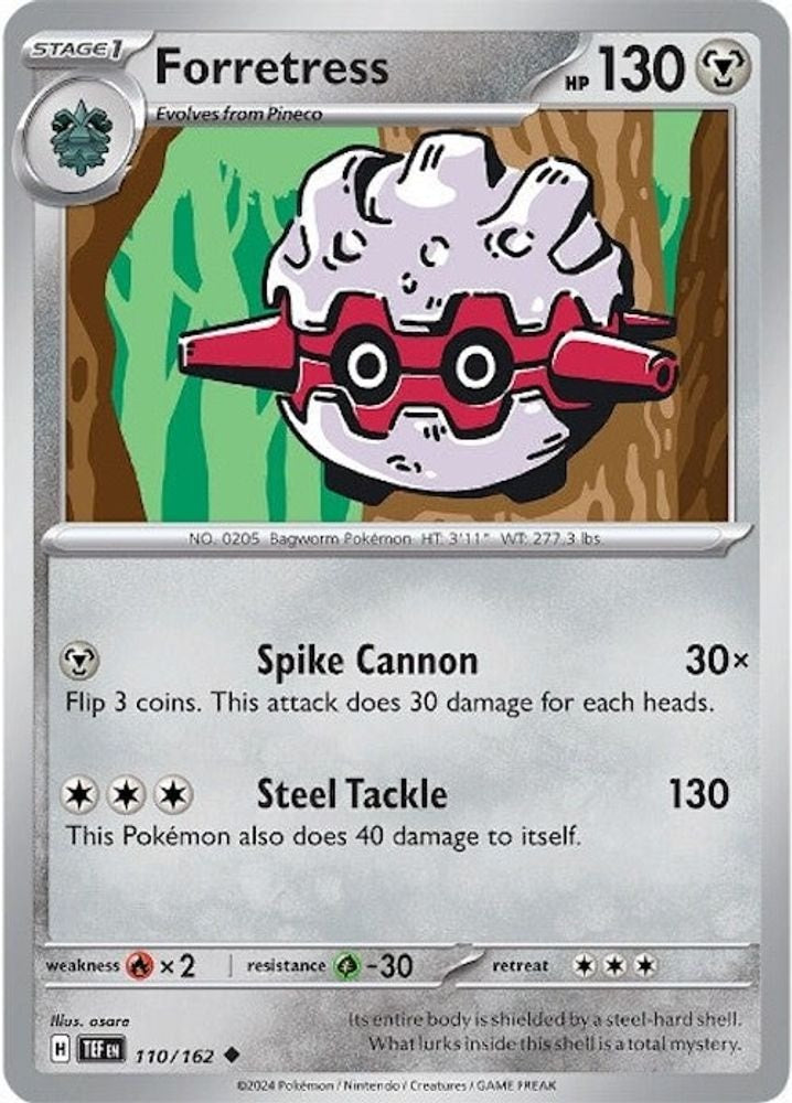 SV05: Temporal Forces (TEF) - Forretress (#110/162, Uncommon)