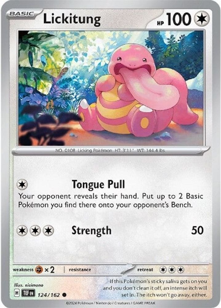 SV05: Temporal Forces (TEF) - Lickitung - 124/162 (#124/162, Common) ()