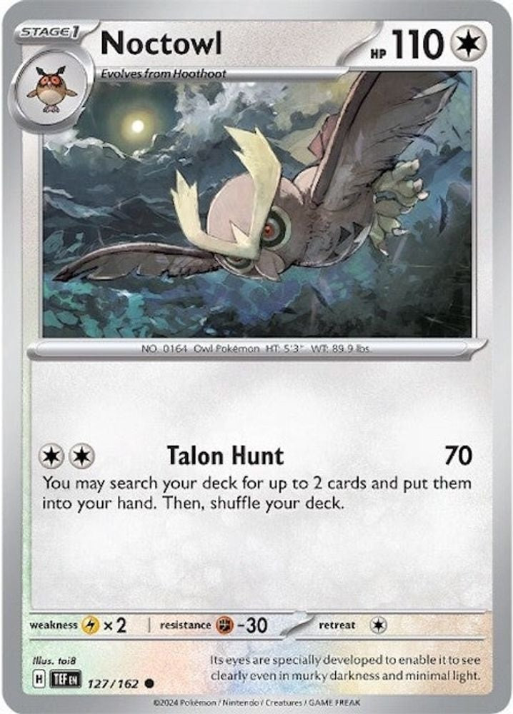 SV05: Temporal Forces (TEF) - Noctowl (#127/162, Common)