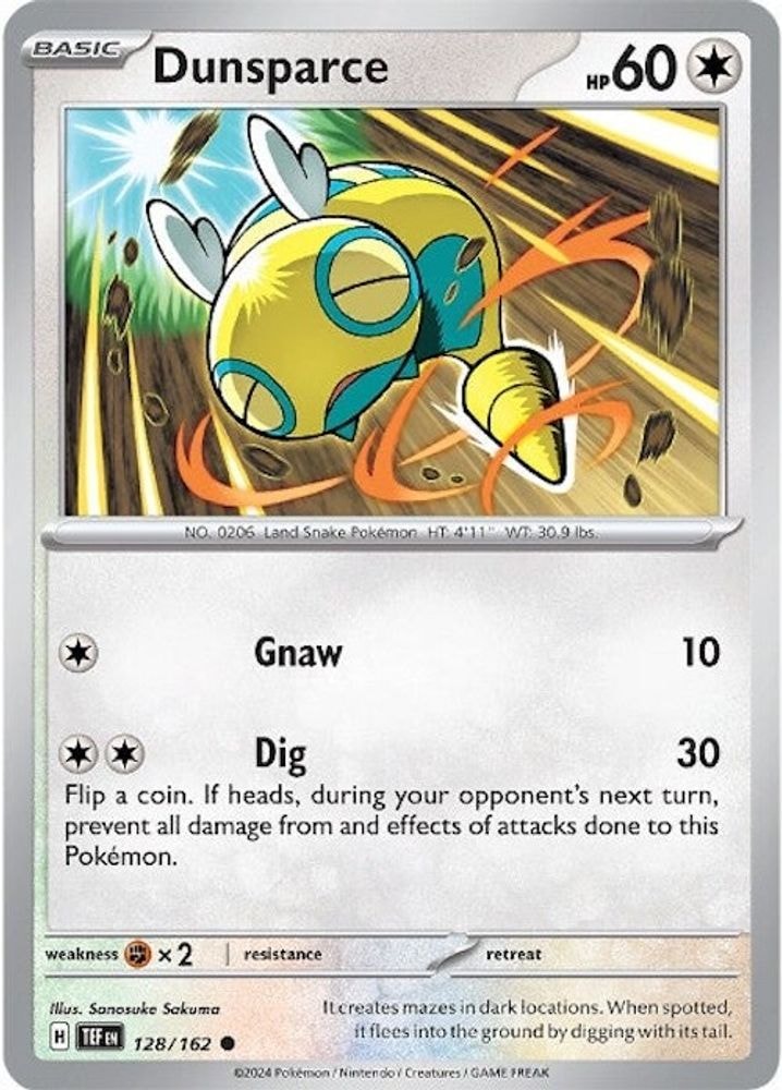 SV05: Temporal Forces (TEF) - Dunsparce (#128/162, Common) ()