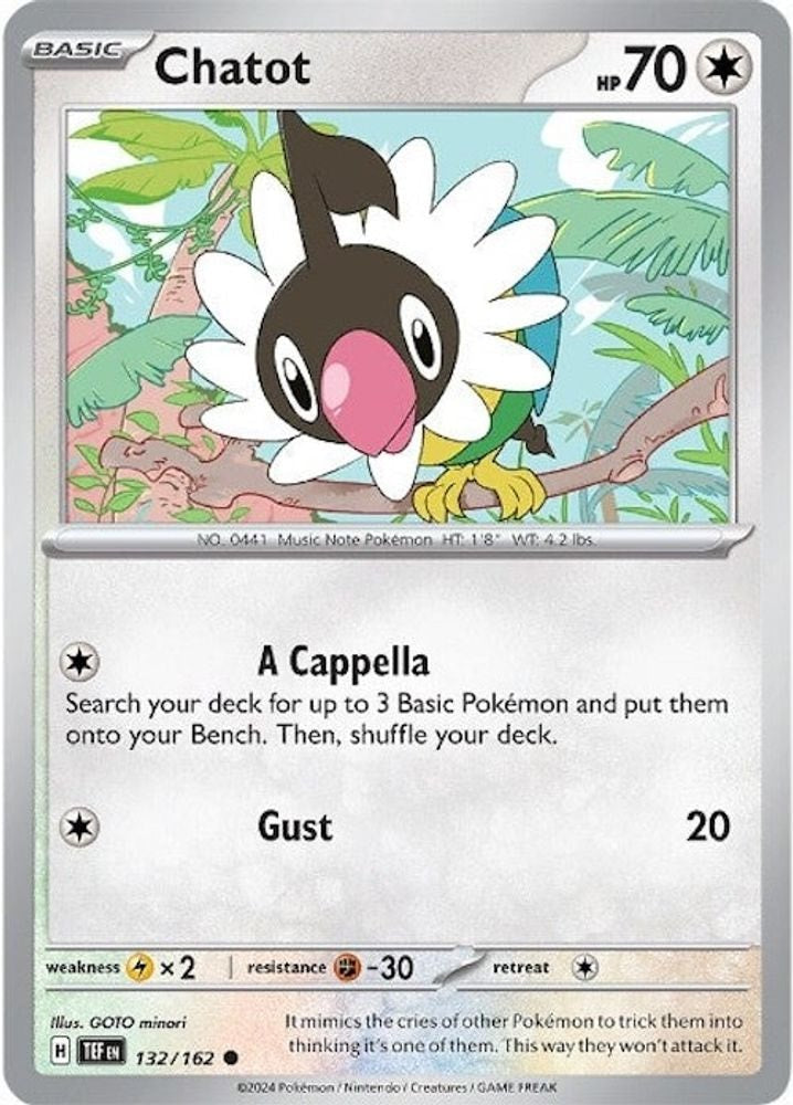 SV05: Temporal Forces (TEF) - Chatot - 132/162 (#132/162, Common) ()