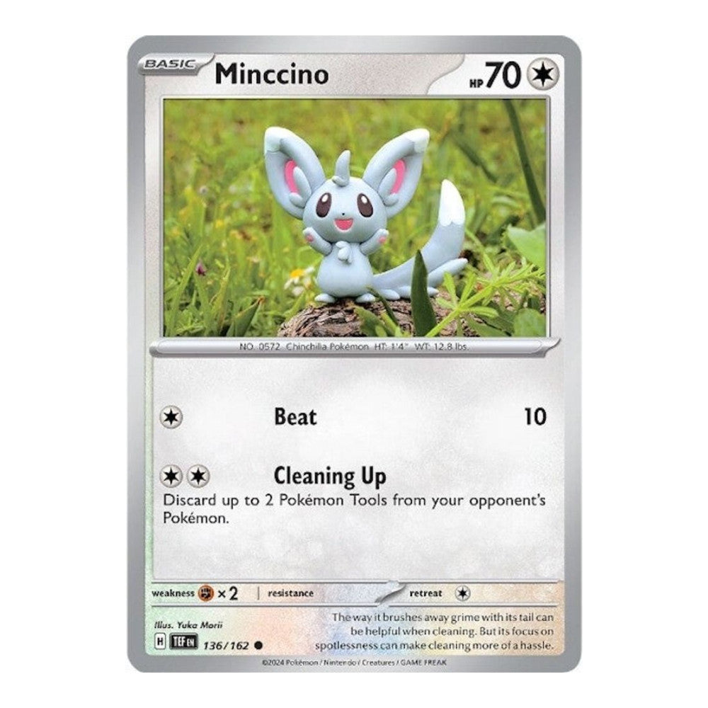 SV05: Temporal Forces (TEF) - Minccino 136 162 (#136/162) (Near Mint)