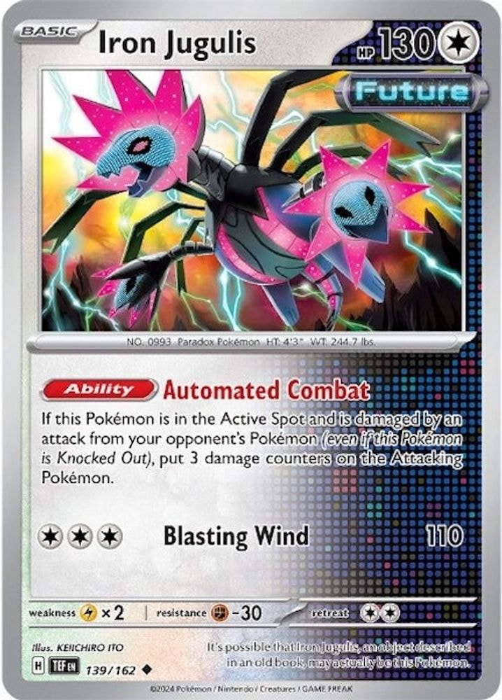 SV05: Temporal Forces (TEF) - Iron Jugulis (#139/162, Uncommon) ()