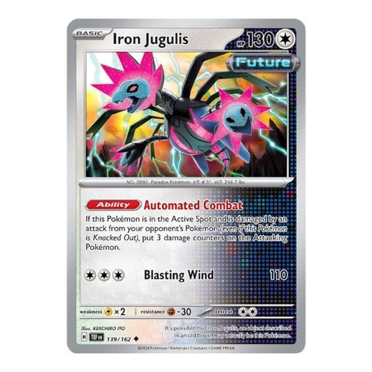 SV05: Temporal Forces (TEF) - Iron Jugulis (#139/162) (Near Mint)