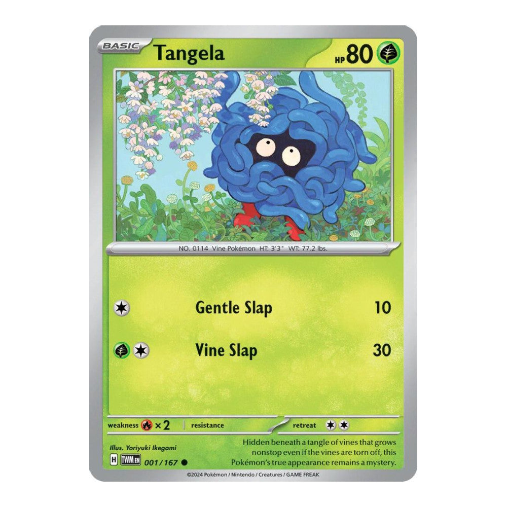 SV06: Twilight Masquerade (TWM) - Tangela (#001/167) (Near Mint)