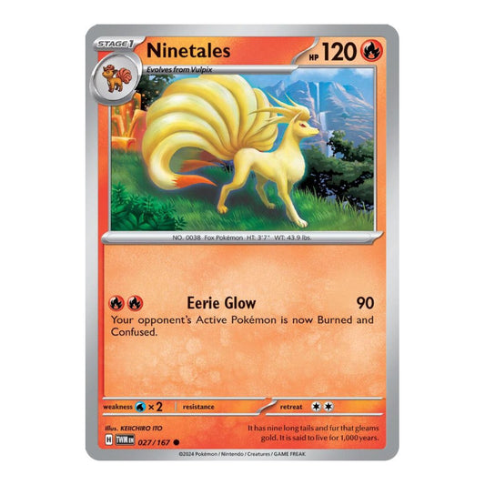 SV06: Twilight Masquerade (TWM) - Ninetales (#027/167)