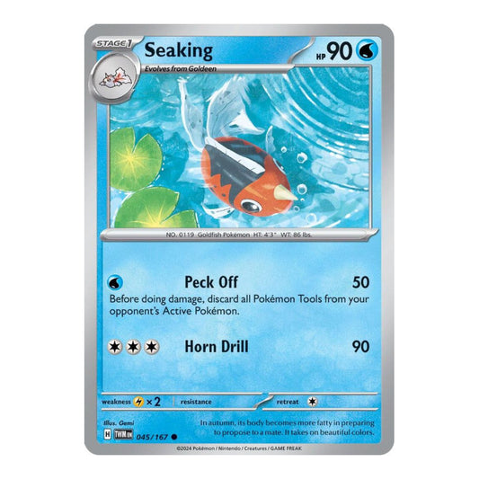 SV06: Twilight Masquerade (TWM) - Seaking (#045/167) (Near Mint)