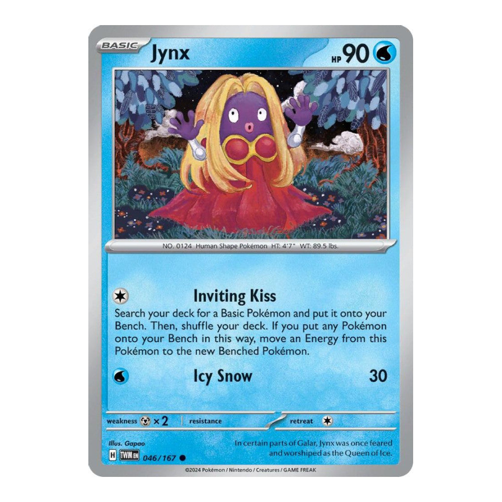 SV06: Twilight Masquerade (TWM) - Jynx (#046/167) (Near Mint)
