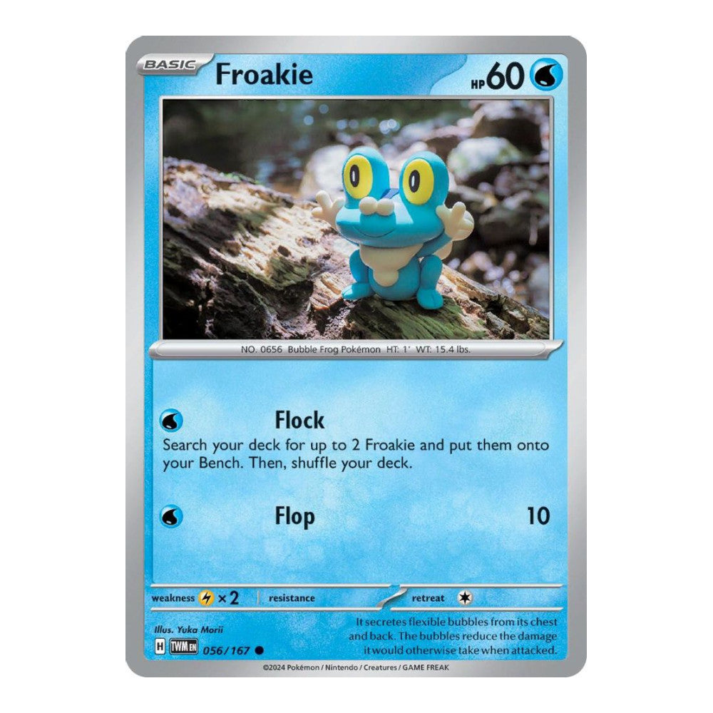 SV06: Twilight Masquerade (TWM) - Froakie (#056/167) (Near Mint)