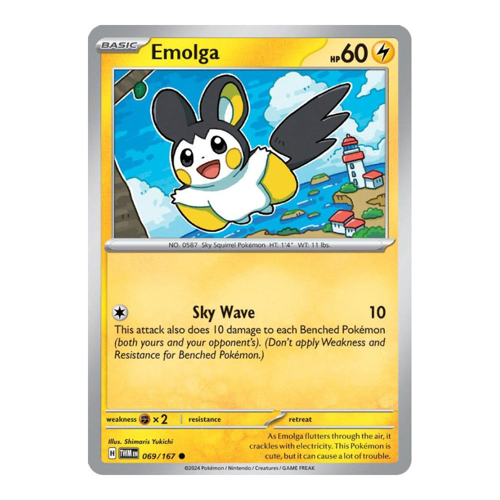 SV06: Twilight Masquerade (TWM) - Emolga (#069/167) (Near Mint)