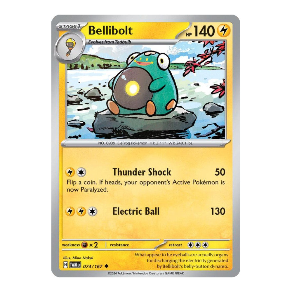 SV06: Twilight Masquerade (TWM) - Bellibolt (#074/167) (Near Mint)