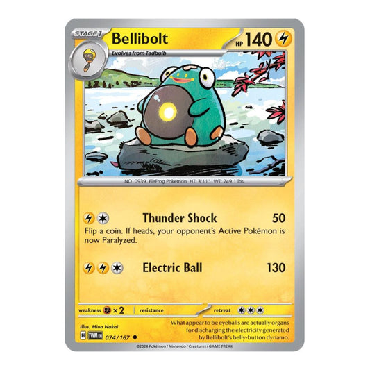 SV06: Twilight Masquerade (TWM) - Bellibolt (#074/167) (Near Mint)