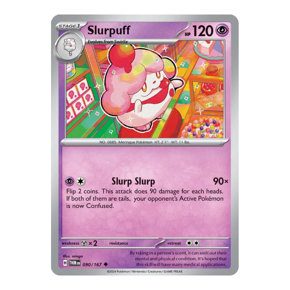 SV06: Twilight Masquerade (TWM) - Slurpuff (#090/167) (Near Mint)