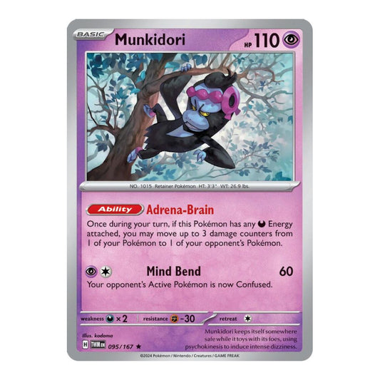 SV06: Twilight Masquerade (TWM) - Munkidori (#095/167) (Near Mint)