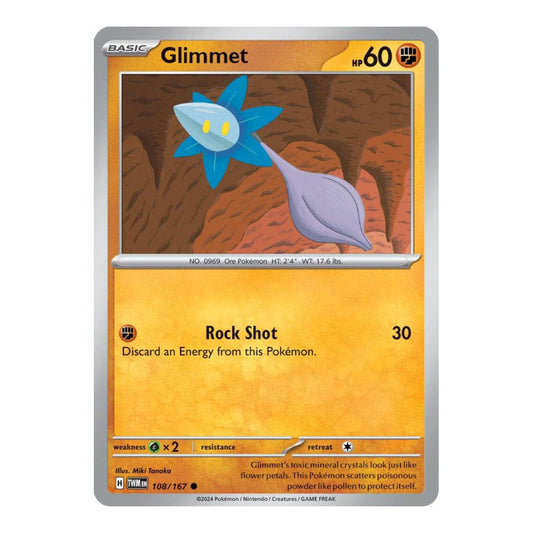 SV06: Twilight Masquerade (TWM) - Glimmet (#108/167) (Near Mint)