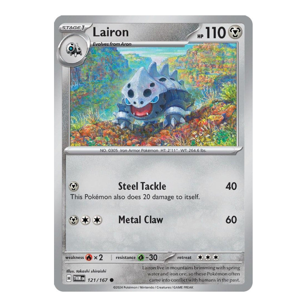 SV06: Twilight Masquerade (TWM) - Lairon 121 167 (#121/167) (Near Mint)
