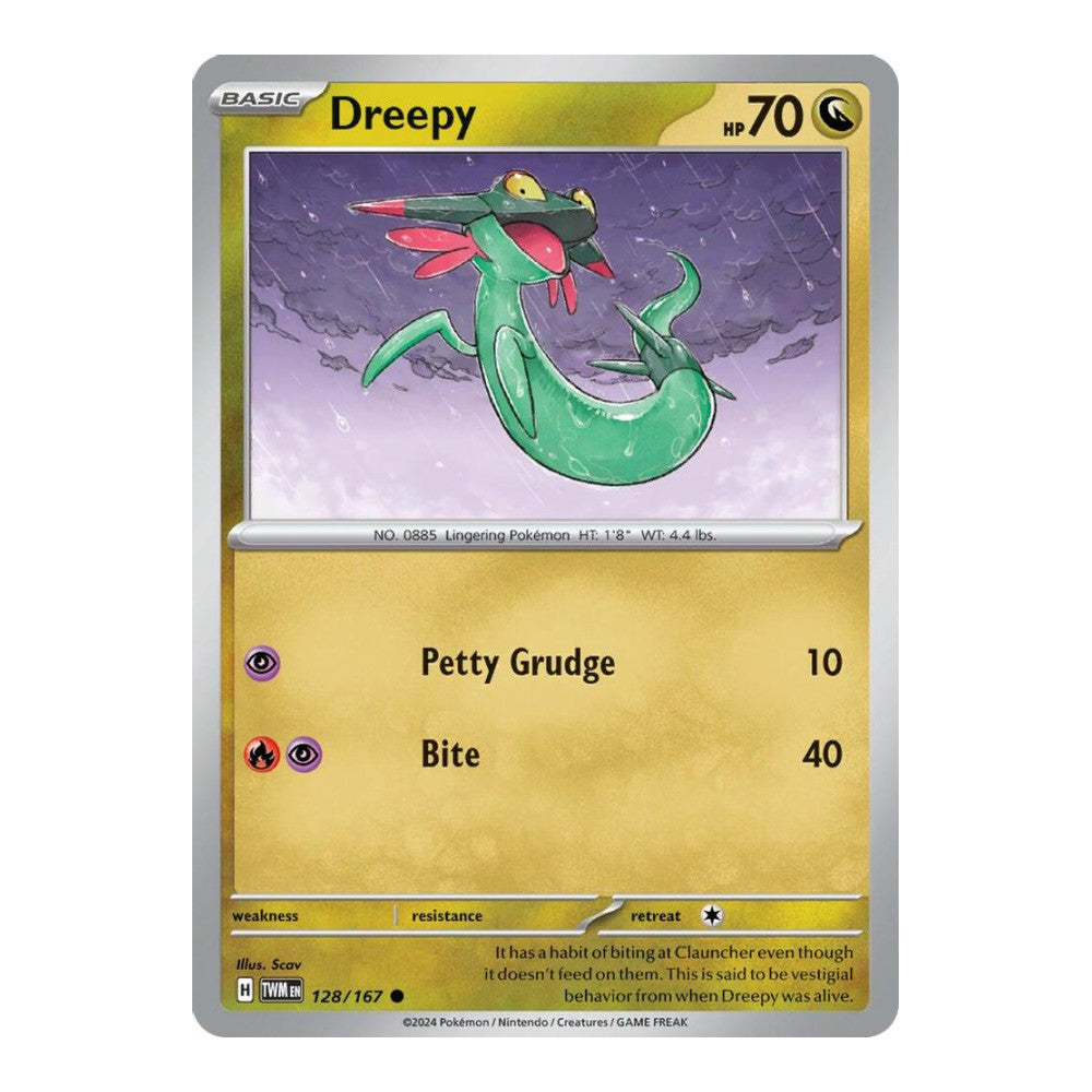 SV06: Twilight Masquerade (TWM) - Dreepy (#128/167) (Near Mint)