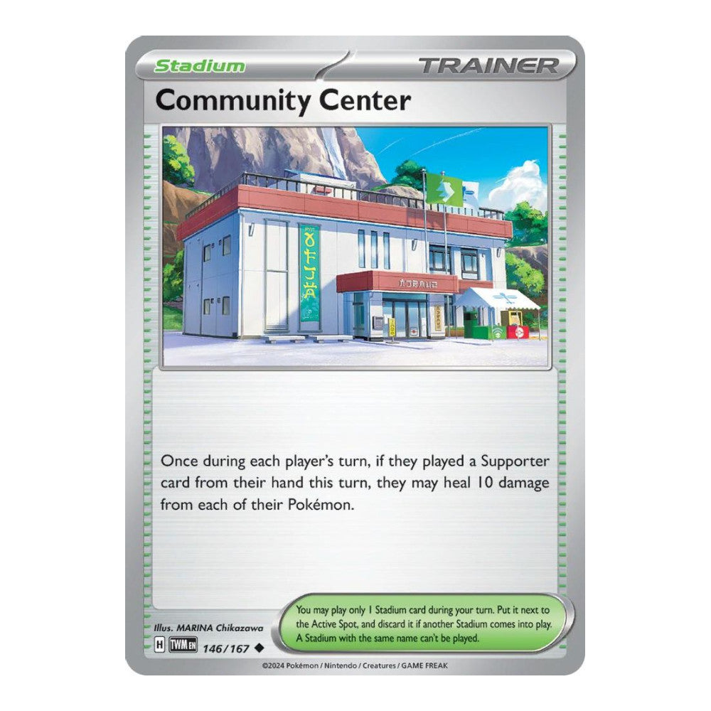 SV06: Twilight Masquerade (TWM) - Community Center (#146/167) (Near Mint)