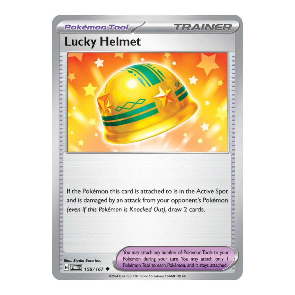 SV06: Twilight Masquerade (TWM) - Lucky Helmet (#158/167) (Near Mint)