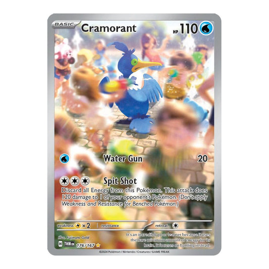 SV06: Twilight Masquerade (TWM) - Cramorant 176 167 (#176/167) (Near Mint)