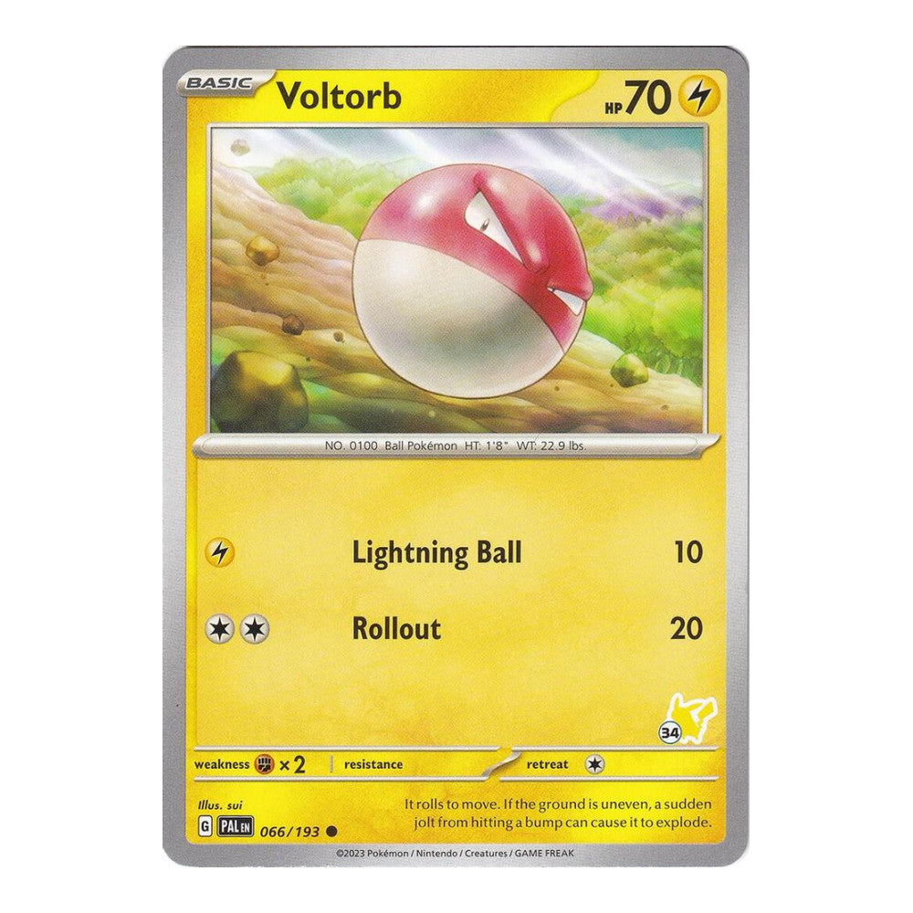 Battle Academy 2024 (BA24) - Voltorb - Pikachu 34 (#066/193) (Near Mint)
