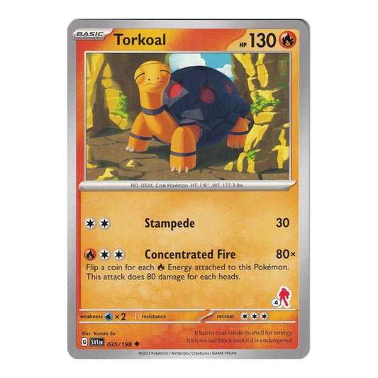 Battle Academy 2024 (BA24) - Torkoal - Armarouge 4 (#035/198) (Near Mint)