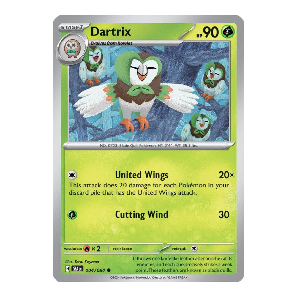 SV: Shrouded Fable (SFA) - Dartrix (#004/064) (Near Mint)