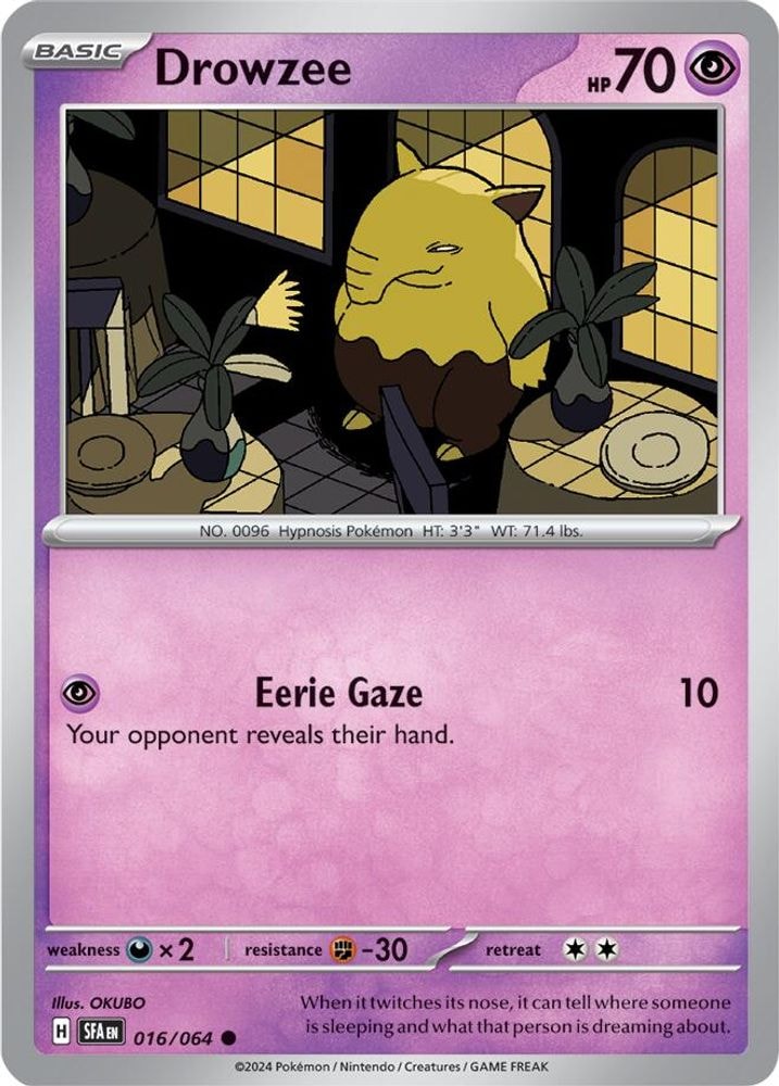 SV: Shrouded Fable (SFA) - Drowzee (#016/064, Common) ()