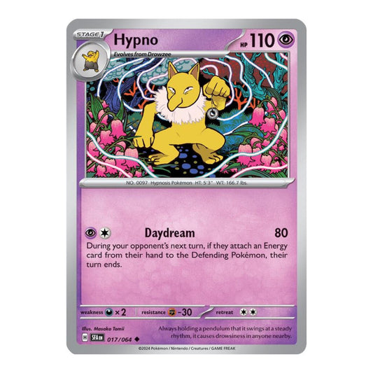SV: Shrouded Fable (SFA) - Hypno (#017/064) (Near Mint)