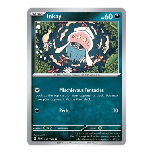 SV: Shrouded Fable (SFA) - Inkay (#033/064) (Near Mint)