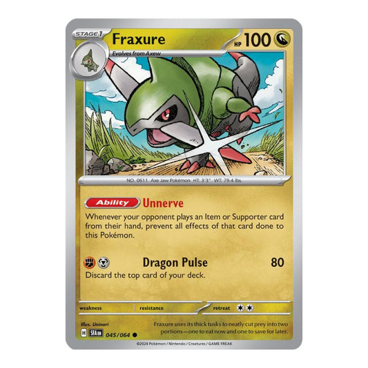 SV: Shrouded Fable (SFA) - Fraxure 045 064 (#045/064) (Near Mint)