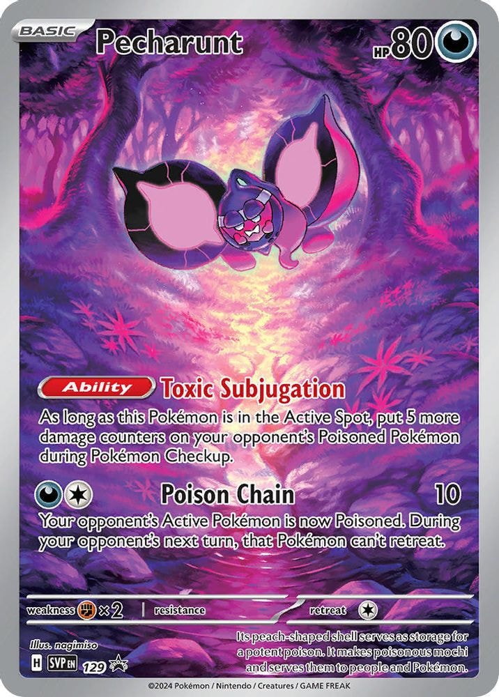 SV: Scarlet & Violet Promo Cards (SVP) - Pecharunt - 129 (#129, Promo) ()