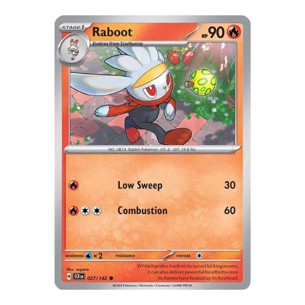 SV07: Stellar Crown (SCR) - Raboot 027 142 (#027/142) (Near Mint)
