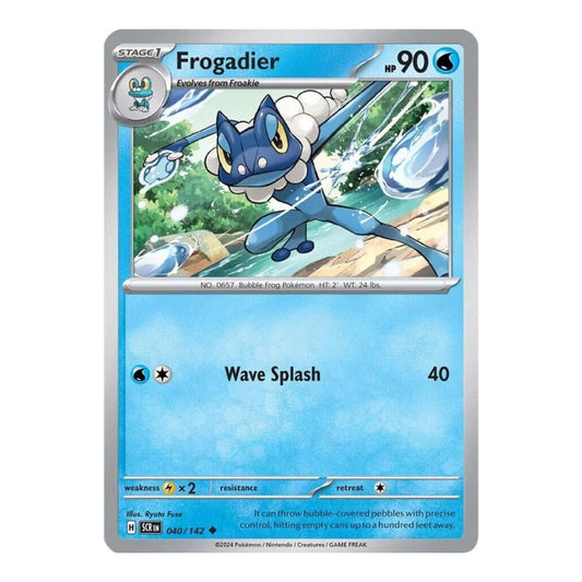 SV07: Stellar Crown (SCR) - Frogadier (#040/142) (Near Mint)